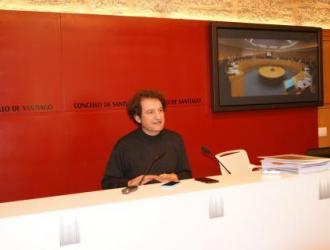 Jorge Duarte durante a rolda de prensa.