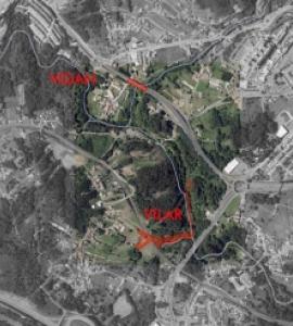 Ríos Sar, Sarela e Vilar